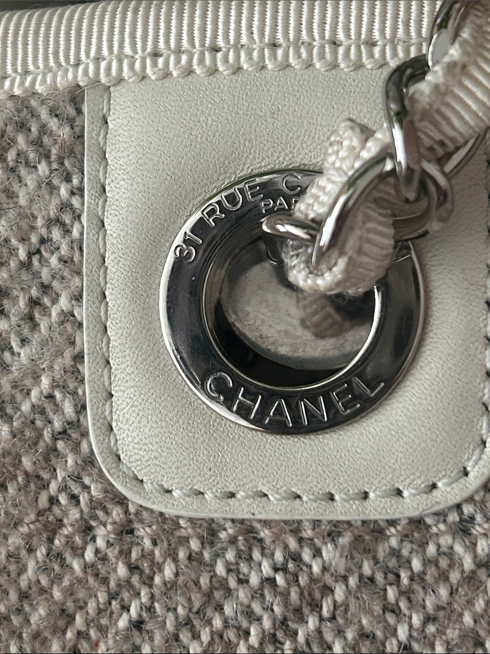 Chanel Deauville Tote Bag - Picture 6 of 7